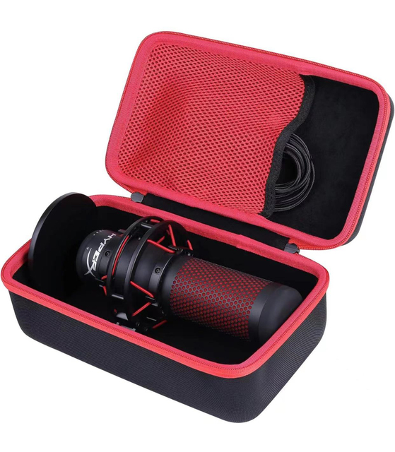 Customized EVA Hard Shell Travel Esports Games Microphone Tool Case for HyperX QuadCast