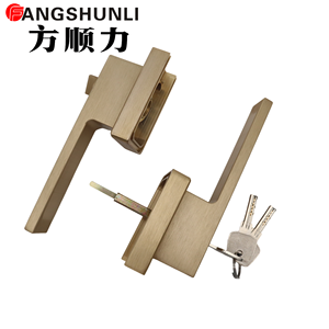 Chất lượng cao bàn chải vàng mỏng khung cửa kính khóa thiết kế hiện đại cho nhà bếp khung nhôm cửa - Product Image 3