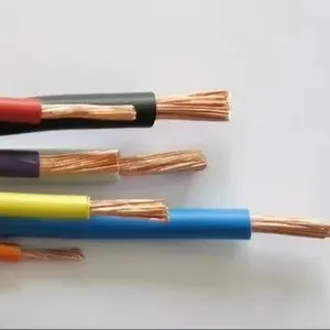 Single Core Stranded Copper BVR PVC House Wiring Electrical Cable Wire 1.5mm-10mm Sizes 450/750v Rated Voltage