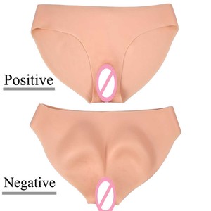 Quần lót giả âm đạo silicon dành cho người chuyển giới, âm đạo giả thực tế có thể xuyên thấu, che giấu dương vật, dành cho người cải trang, nữ tính giả. - Product Image 1