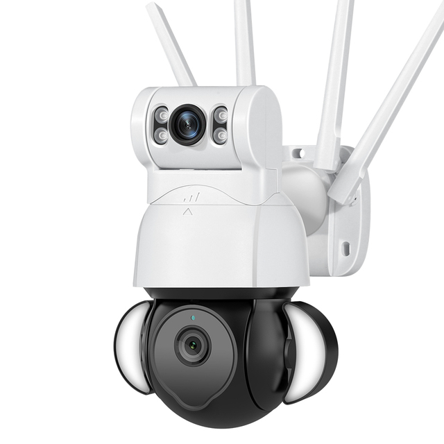 2022 New Design Wireless Outdoor Security Ptz Camera 1080p Night Vision WiFi Connection for Home Surveillance