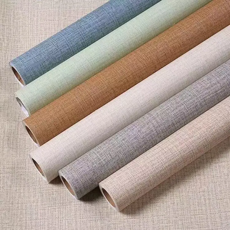 Новая декоративная настенная бумага из ПВХ ткань для гостиной спальни настенное покрытие