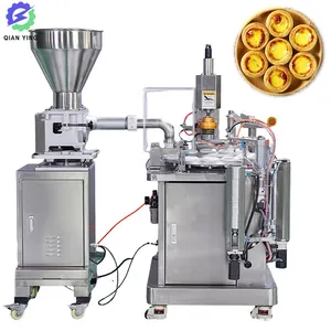 Commercial Egg Tart Shell Making Machine Pastel De Nata Making Machine