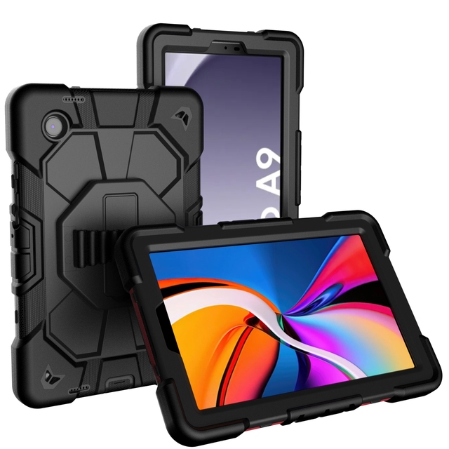 For samsung Tab A11 case 8.7 Inch Silicone Kickstand Shockproof Tablet case for samsung Tab A11 case 8.7 Inch