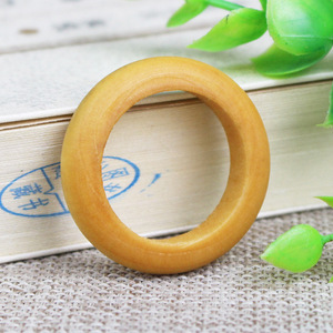 Anillo de madera de ciprés envejecido de Sichuan de 20 mm para pulsera de cuentas de oración budistas, accesorios DIY - Product Image 1