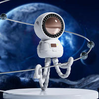 OEM de ventilateurs de poussette de bébé d'agrafe d'astronaute portatif rechargeable par USB mignon du coffre-fort 1000MAH extérieur