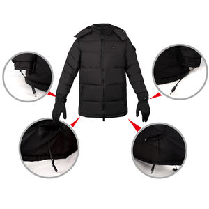 Veste chauffante à chauffage électrique à trois vitesses pour vêtements de travail d'extérieur - Product Image 3