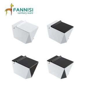 Inodoro eléctrico con forma de diamante, <span class=keywords><strong>sin</strong></span> tanque de agua, ropero de agua, color negro - Product Image 3