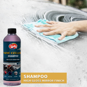 Shampoo céramique pour voiture de qualité supérieure, pH neutre, mousse de neige, haute efficacité, nettoyage rapide, parfum pomme, cire nano, 500 ml, 3 ans - Product Image 4