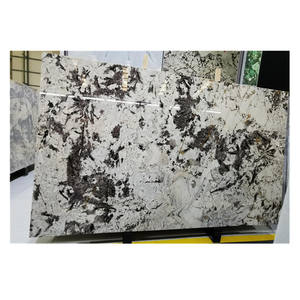 Cuarcita Brasileña de Lujo, Pulida y Esmaltada, con Aspecto de Mármol, Losas de Pared, Piedra Natural de Cuarcita para Decoración de Interiores - Product Image 1