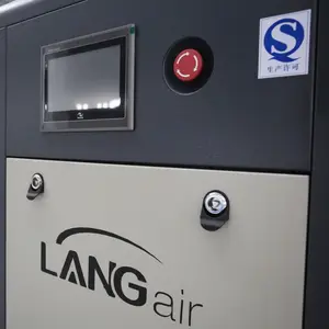 Compresor de aire eléctrico Industrial PM VSD, Compresor de aire de tornillo, 37kW, 8bar, 50HP, precio de fábrica