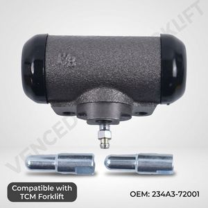 Cylindre de roue neuf, garantie 6 mois, compatible avec les chariots élévateurs TCM FD(G)20-25 T3/4/6, 234A3-72001 Standard - Product Image 1