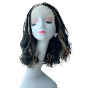 วิกผมลอนสั้นสำหรับ<span class=keywords><strong>ผู้หญิง</strong></span>ทรง<span class=keywords><strong>ผม</strong></span>ลูกไม้สังเคราะห์ทนความร้อนลักษณะเป็นธรรมชาติสำหรับ<span class=keywords><strong>ทรง</strong></span><span class=keywords><strong>ผม</strong></span>ในชีวิตประจำวัน - Product Image 6