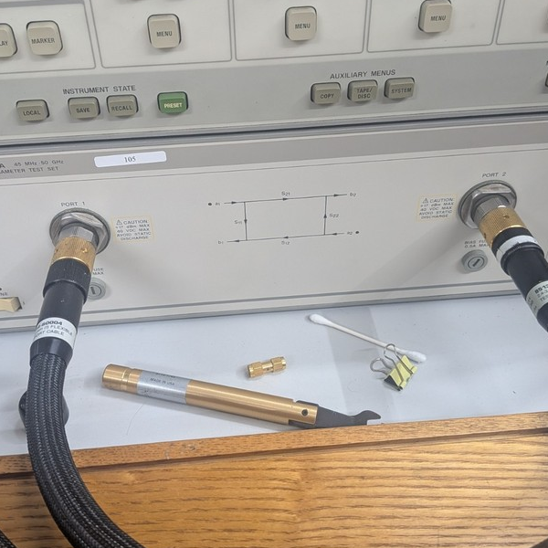 Plc 8517a Test Set for 8510c W/2 Attens 50 Ghz 24mm Cal'd Refurb'd Warranty Product Stock