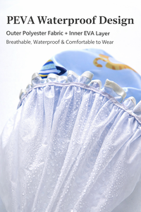 Bonnet de douche imperméable pour enfants, dessin animé 3D, double couche, bonnet de bain réutilisable pour enfants - Product Image 4