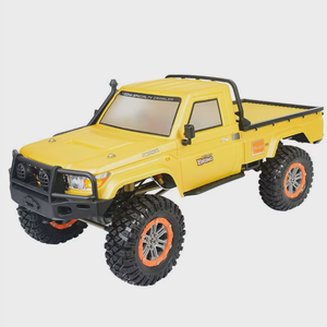 Coche Teledirigido YIKONG YK4101 4WD Escala 1/10, Crawler LC79 con Ejes de Portal, Transmisión de 2 Velocidades, Bloqueos de Diferencial Duales, Chasis Metálico, RTR - Product Image 3