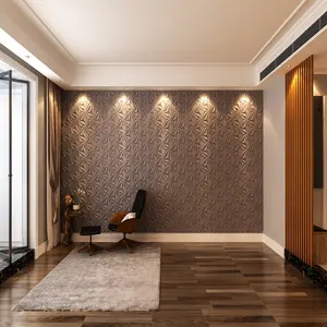 Conrazzo nội thất 3D phòng tắm bê tông tường gạch cho trang trí nội thất