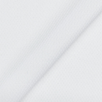 Tissu d'oeil d'oiseau de polyester tricoté de fournisseur de la Chine par le rouleau, tissu d'oeillet matériel de polyester à séchage rapide de 100% à vendre/