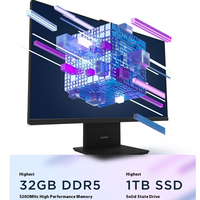 Ordenador de sobremesa Lenovo Office AIO All-In-One Thinkcentre YangTian S660 inter core de 23,8 pulgadas, 16GB, 512GB/1TB SSD