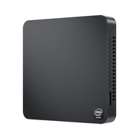 Mini PC HY T5 con CPU Celeron N4020 de hasta 2.8GHz, Computadora de Escritorio Silenciosa, 4GB de RAM, 64GB EMMC, Micro PC con LAN de 1000M, Mini Computadora USB