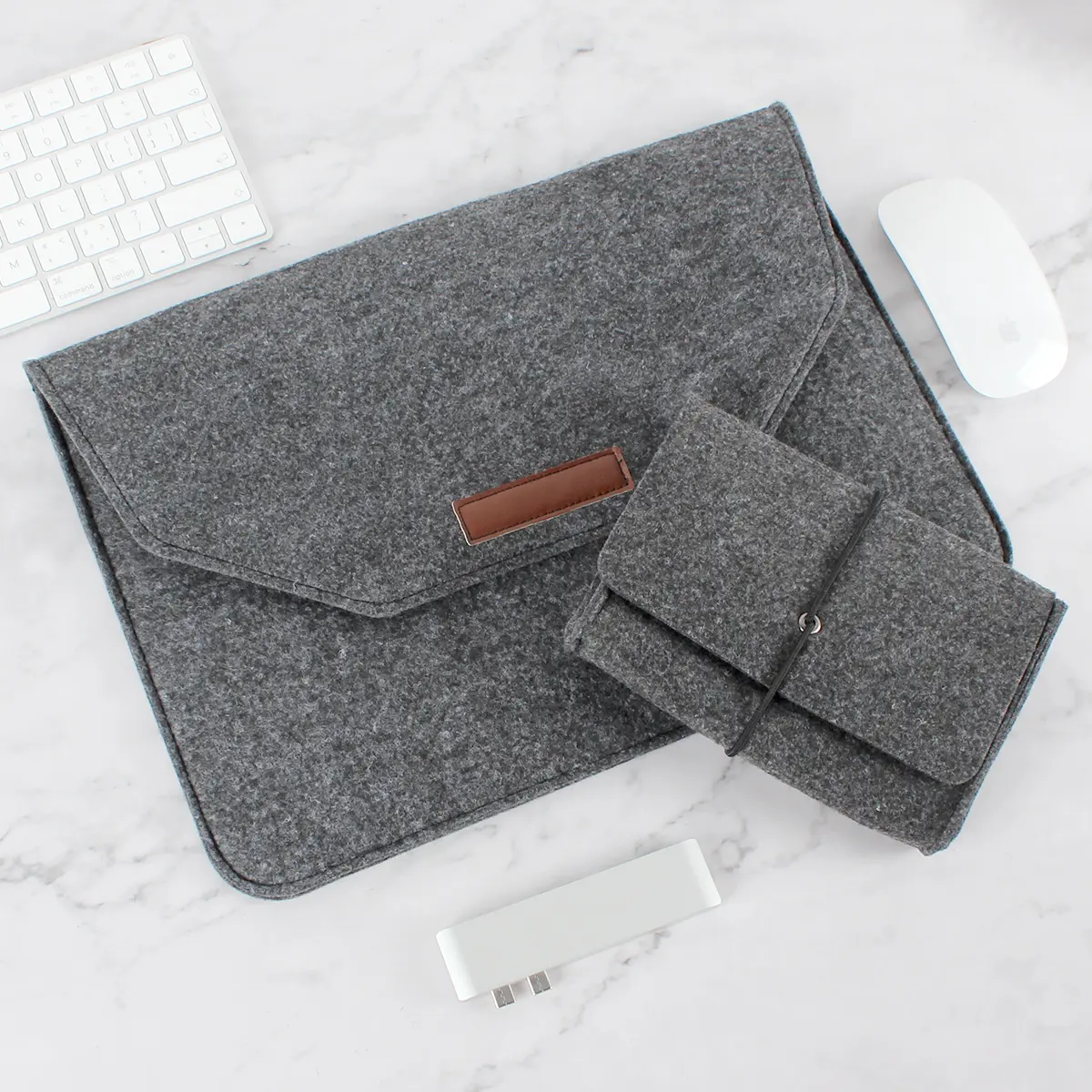 Dropshipping Amazon Wholesale For Macbook 11/12/13/14/15/16 Inch Sleeve Wool Felt Laptop Case Document Bag