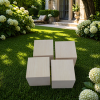 Vente directe d'usine de blocs légers en bois de haute qualité, durables et personnalisables, pour la décoration intérieure