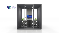 Soundbox Cabine silencieuse Espace public Cabine de bureau moderne modulaire Bureau acoustique privé Pods de réunion