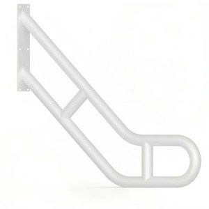 Jinsheng U-Shaped <b>Wall</b> Mounted Metal Handrail Anti Slip Safety Grab Bar For Bathroom Toilet - Product Image 4