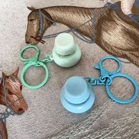 LED Light up Keycap Clicker Fidget Toy Portable Keychain Stress Relief Keyboard Button Squeeze Toy