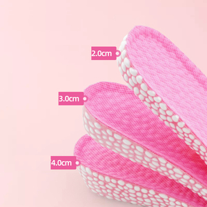 2cm/3cm/4cm altezza aumento verde nero rosa materiale Unisex solette misura 35-46 piedi cura - Product Image 4