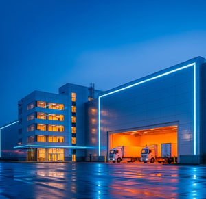 Solution modulaire de construction de chambre froide industrielle préfabriquée en acier Q355B/Q235B pour entrepôt frigorifique - Éco - Product Image 1