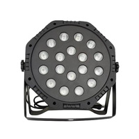 QSE 18 Projecteurs LED Professionnels Portables à Finition Polie, Contrôle DMX512, Effet Optimal pour Fêtes et Spectacles