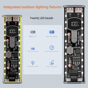 Caja de Carga para Baterías 18650, Voltaje Ajustable, PD45W 22.5W, Doble USB Tipo C, Carga Rápida - Product Image 5