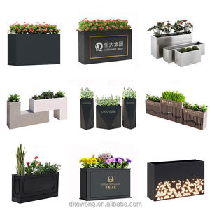 Customized Round Metal Vase Stainless Steel <b>Planter</b> <b>Box</b> with LED Glow for Mall Outdoor Garden Decoration Project - Product Image 6