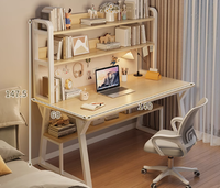 Bureau Étagère Table Intégrée Maison Chambre Bureau D'ordinateur Bureau Étudiant Bureau D'écriture Table D'étude Simple