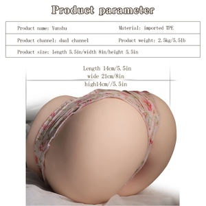 Gerçekçi Sıkı Vajina ve Anal Özellikli Beyaz Tenli Erkek Seks Oyuncağı, Tıbbi TPE Malzemeden Üretilmiştir, 2.5KG - Product Image 6