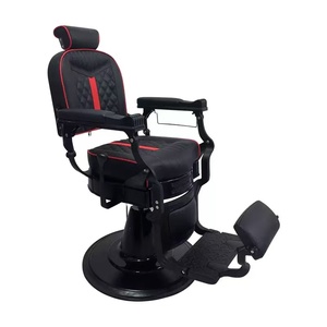 Sillón de barbero, sillón de peluquería para hombre, sillón de afeitar giratorio para <span class=keywords><strong>barber</strong></span>ía/salón de belleza, específico para salón - Product Image 5