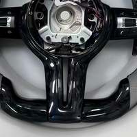 Volant de course en fibre de carbone avec écran LED sport multi-tailles personnalisé YG pour BMW F20 F21 F22 F23 F30 F31 F32 F33
