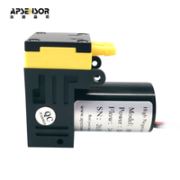 Pompa Vakum Diafragma Mikro AP12400L DC 12V Ukuran Kecil 45g Pompa Udara Ringan 3L/mnt untuk Perangkat Pengambilan Sampel Gas Portabel