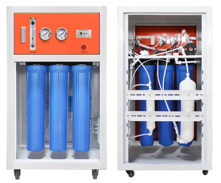 5-stufige container isierte Umkehrosmose anlage Ro Wasser automat Wasser aufbereitung maschinen Filter reinigungs system