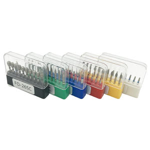 Fresas de Diamante de Alta Velocidad para Materiales Dentales, Etiqueta Amarilla, Pulido y Desbaste, Accesorios para Piezas de Mano de Taladro Dental - Product Image 3