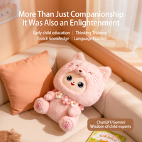 Jopark ODM Creativo e Carino Gatto Rosa Seduto AI Peluche Chat GPT 4po Mini Modello AI Giocattolo Compagno Intelligente Regali Speciali