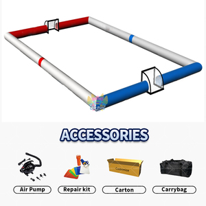 <span class=keywords><strong>Cancha</strong></span> de Fútbol Inflable Móvil Hermética de PVC de 18mx10mx0.6m Personalizada Airfunpro para <span class=keywords><strong>Alquiler</strong></span> 3v3 - Product Image 2