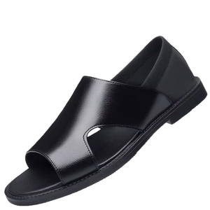 <span class=keywords><strong>Sandales</strong></span> classiques décontractées pour hommes, style été, légères, plates, pour l'extérieur, semi-mules - Product Image 6