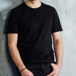 T-shirt de haute qualité taille américaine goutte épaule col rond T-Shirt surdimensionné classique motif imprimé pour un usage quotidien en gros T-shirt - Product Image 3