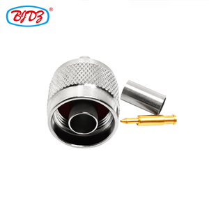 Connettore Maschio Tipo N Stile Crimp Compatibile con Cavi Coassiali RG58/<span class=keywords><strong>U</strong></span> RG142B LMR195 LMR200 LMR240 - Product Image 6