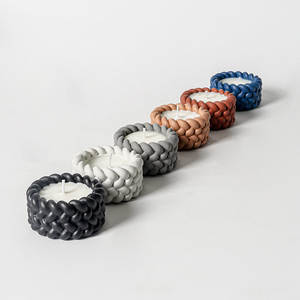 Bougie parfumée au ciment chaud, décoration de tasse, diffuseur de parfum pour la maison, la chambre à coucher, récipient en pierre, ambiance, parfum durable, souvenir - Product Image 3