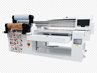 Impresora UV de rollo izquierdo y superficie plana derecha DZ-6090 a bajo precio |   Impresora UV Industrial de Cama Plana para Impresión en Acrílico, Vidrio, Madera y Metal