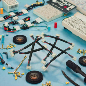 Kabel kawat konektor Wanita 5-Pin kustom JST XH 2.54 dengan isolasi PVC berlapis timah konduktor tembaga IP67 nilai 12V - Product Image 3