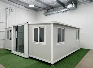 Maison conteneur extensible de luxe Zhongchen avec façade en verre moderne, showroom modulaire préfabriqué pour exposition immobilière - Product Image 2